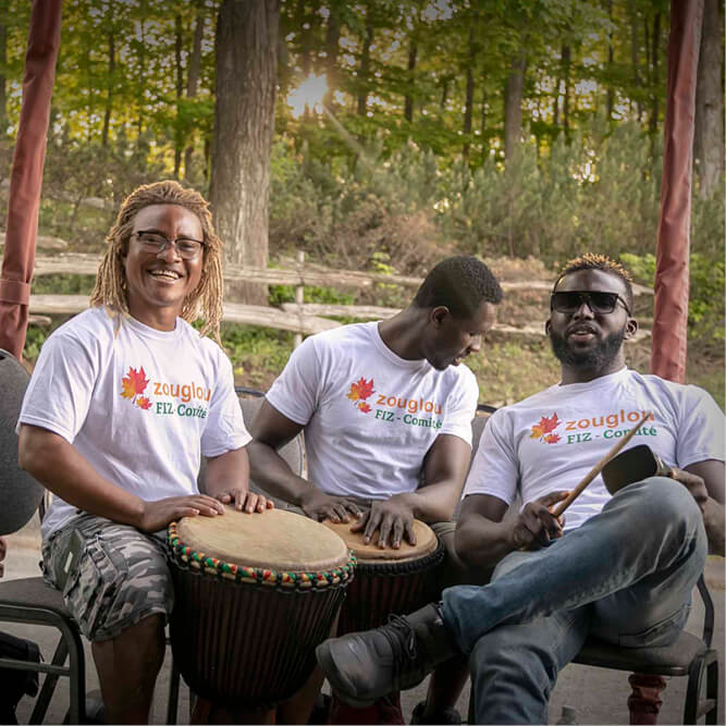 Djembé TAM-TAM de cote d'ivoire